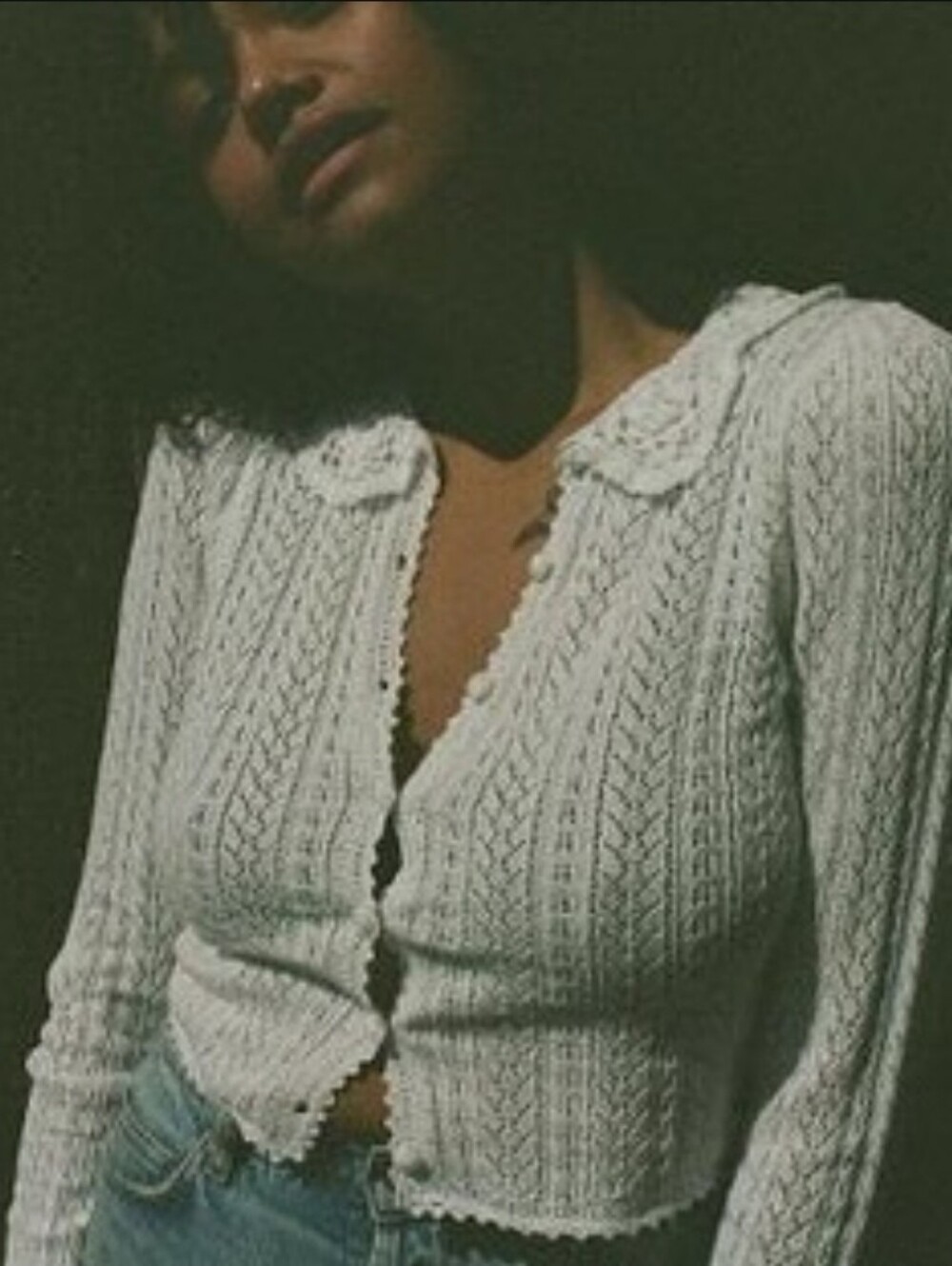 Doen crochet cardigan, small